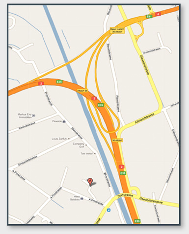 Lageplan und Routenplaner